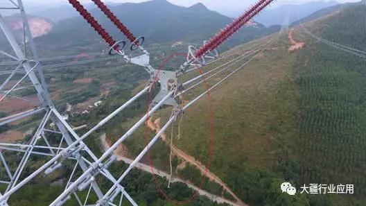 大疆无人机助力架空输电线路竣工验收