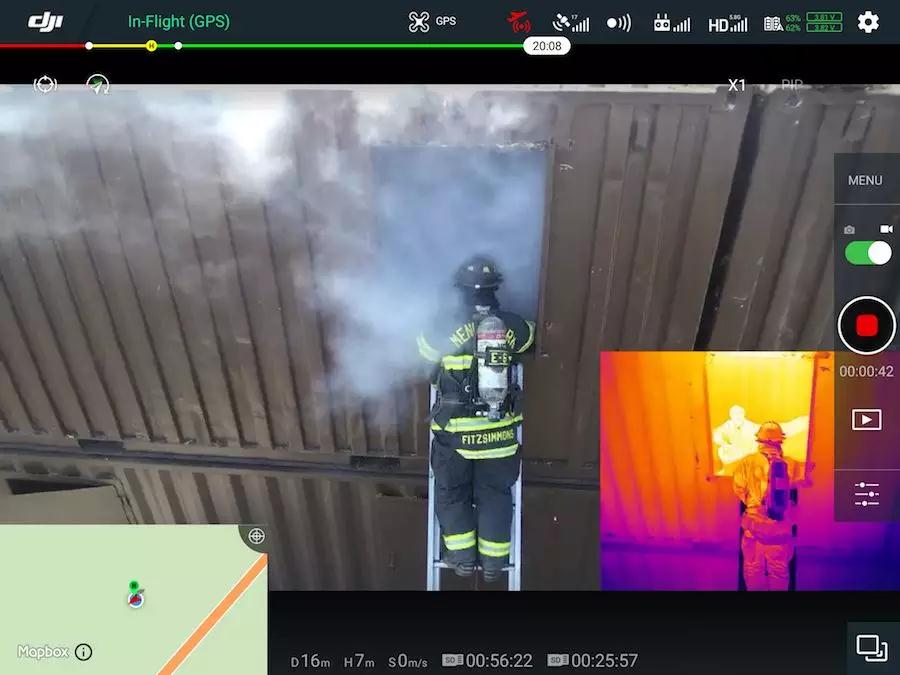 PSDK和禅思XT2热成像相机